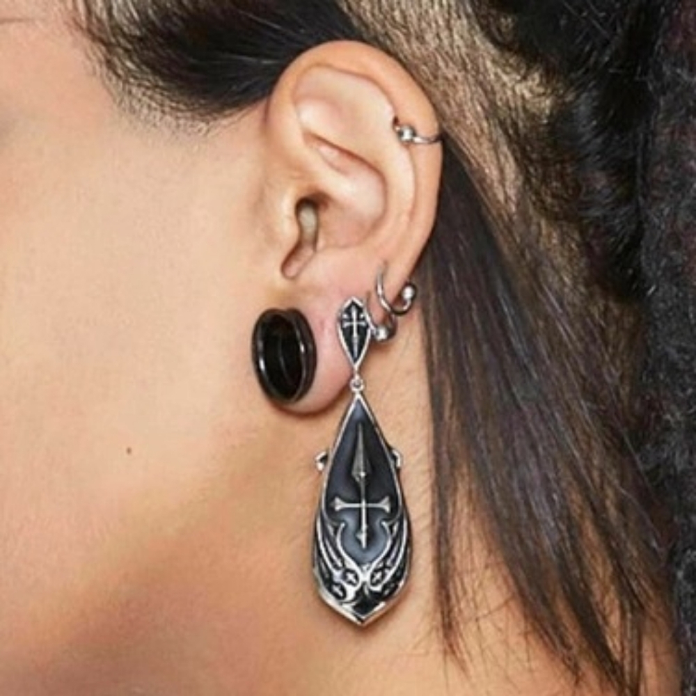 Killstar Drop Of Faith Earrings